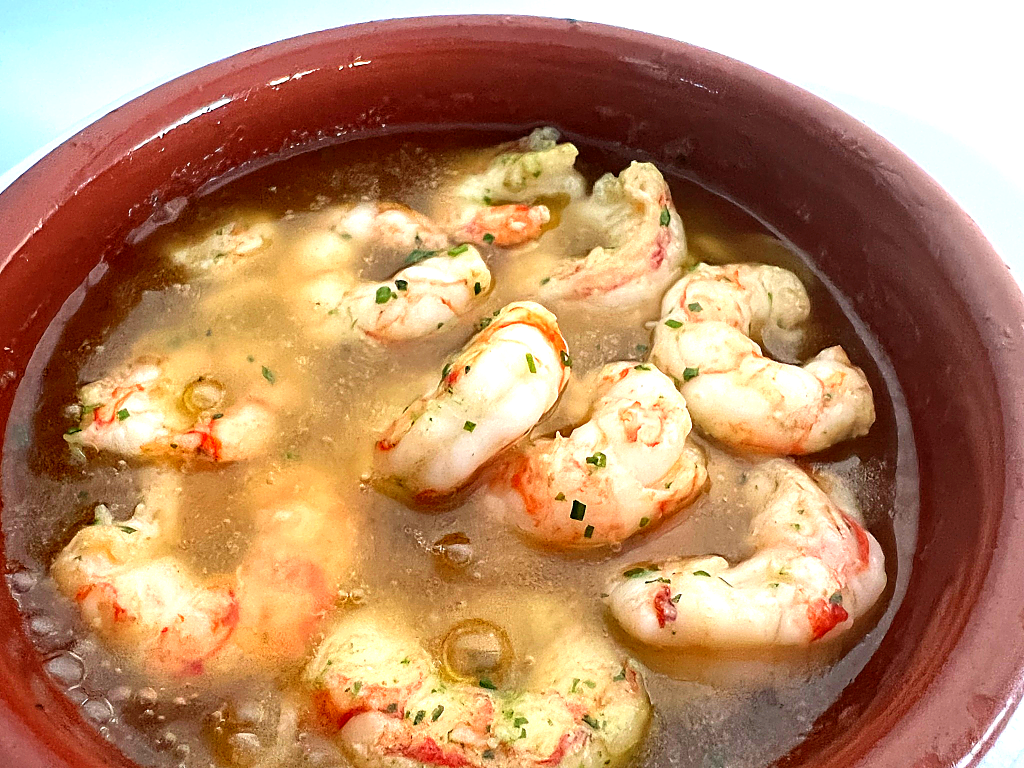 Gambas al Ajillo en Cala Blanca – Jenny’s